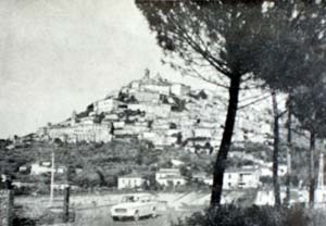 Trevi, panorama in: Bizzozzero, Dove si trovava Trevi