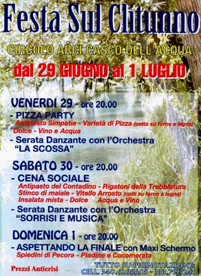 Festa sul Clitunno 2012