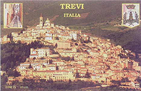 Trevi A.R.I.- Cartolina QSL