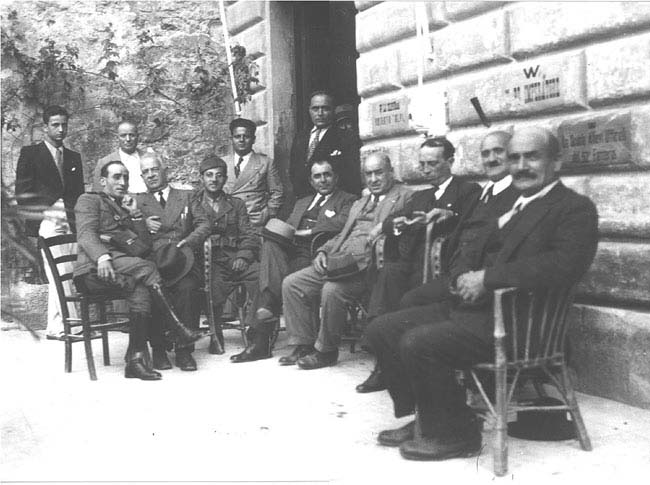 Trevi, Circolo di Lettura. Gruppo di soci