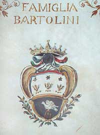 Trevi, Archivio Comunale -Stemma famiglia Bartolini